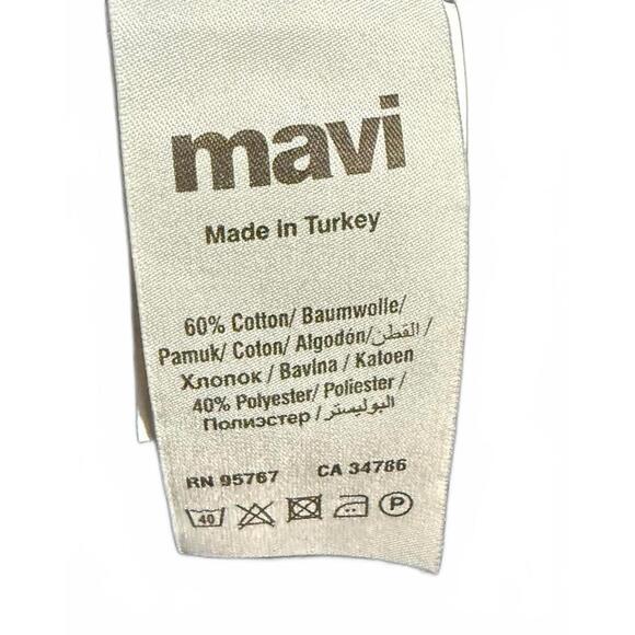 Mavi Matt Relaxed Straight Leg Jeans Men’s Sz 38/32 Blue Denim Casual Streetwear - Picture 3 of 6